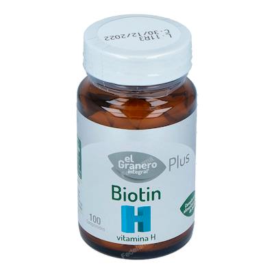 EL GRANERO BIOTIN (biotina vit.H) 100comp.
