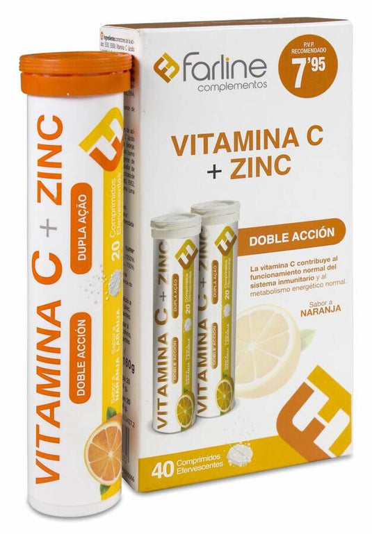 Farline duplo vitamina c 40u