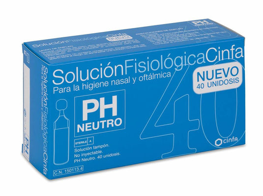 Cinfa Solucion Fisiologica 40 Unidades Monodosis 5 ml