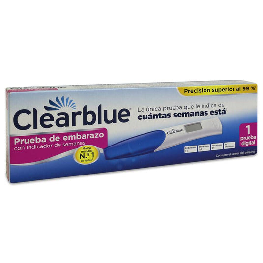 Test De Embarazo Digital Con Indicador De Semanas Clearblue 1 Unidad