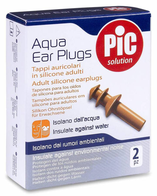Tapones Oidos Silicona Pic Aqua 2 Unidades