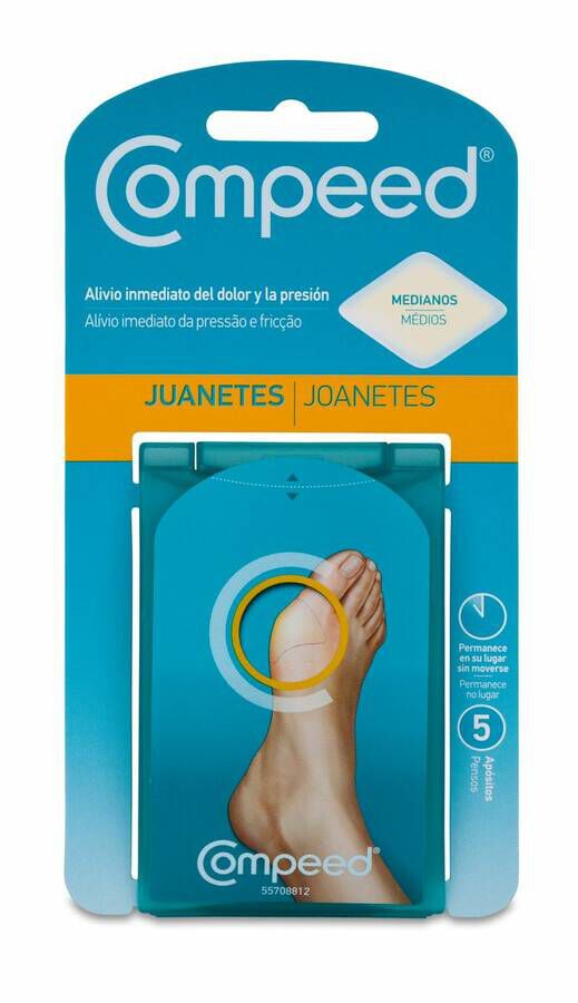 Compeed Juanetes Hidrocoloide 5 Unidades