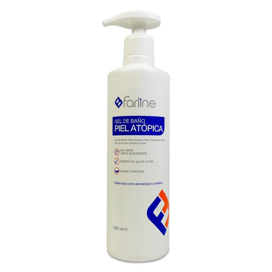 Farline gel de baño piel atopica 1 envase 500 ml