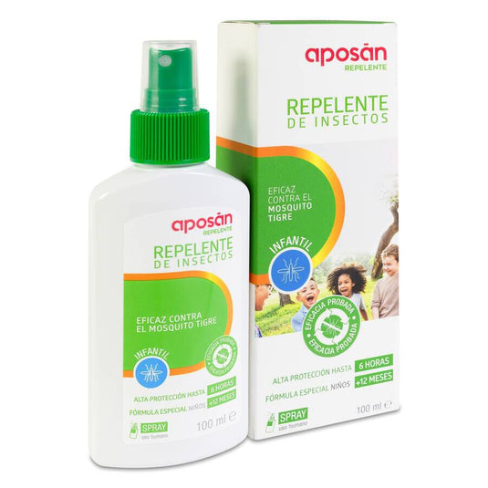 Aposan Repelente De Insectos Infantil 1 Envase 100 ml