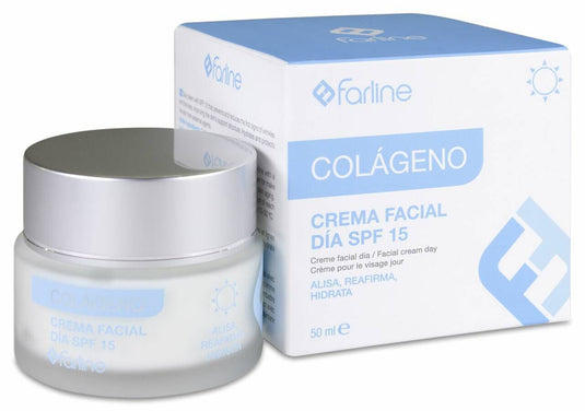 Farline crema facial colageno dia spf15 1 tarro 50 ml
