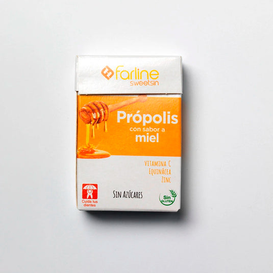 Farline sweetsin caramelos 1 cajita 36,5 g sabor miel propolis