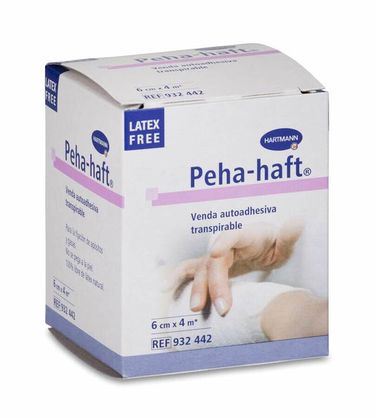 Venda Elastica Cohesiva Peha-haft Latex Free 1 Unidad 4 m x 6 cm