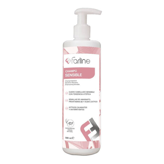 FARLINE CHAMPU SENSIBLE 1 ENVASE 500 ml