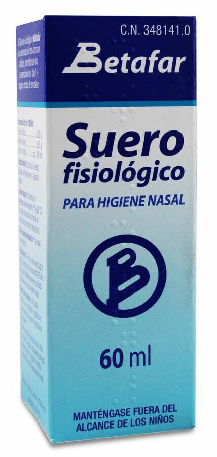 Betafar Suero Fisiologico 1 Envase 60 ml