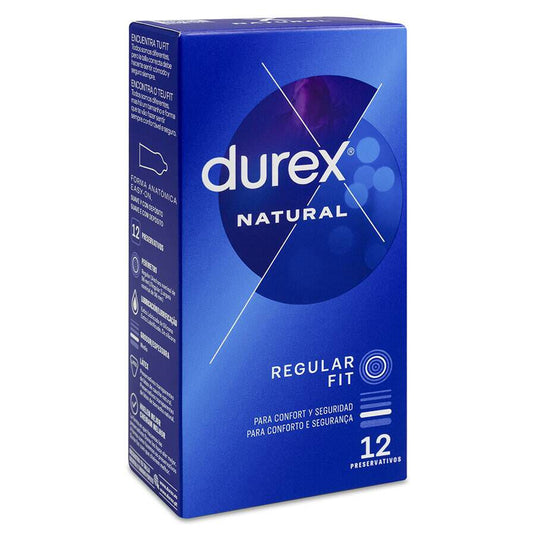 Durex Natural Plus Preservativos 12 Unidades