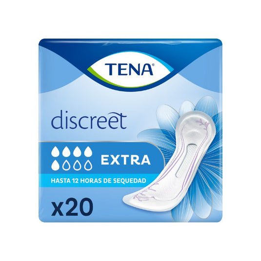 Absorbente Incontinencia Orina Ligera Tena Discreet Extra 20 Unidades