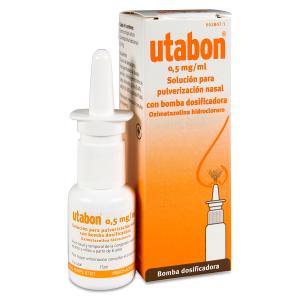 Utabon 0,5 mg/ml solucion para pulverizacion nasal 1 frasco 15 ml (con bomba dosificadora)