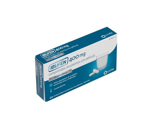 IBUFEN 400 mg 20 COMPRIMIDOS RECUBIERTOS