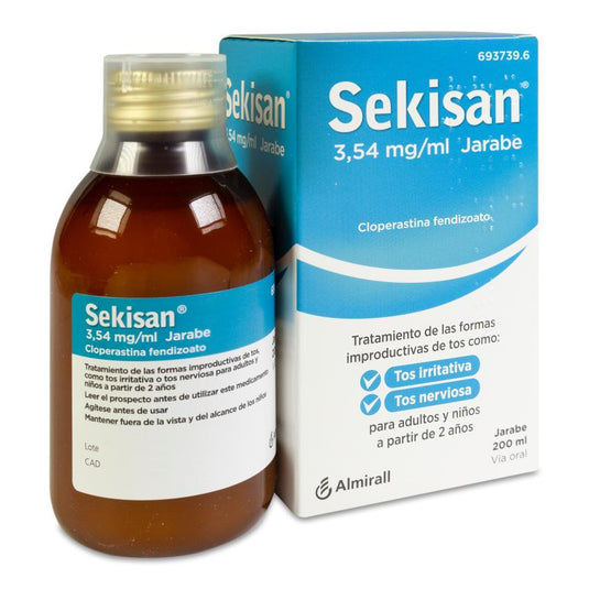 Sekisan 3,54 mg/ml jarabe 1 frasco 200 ml