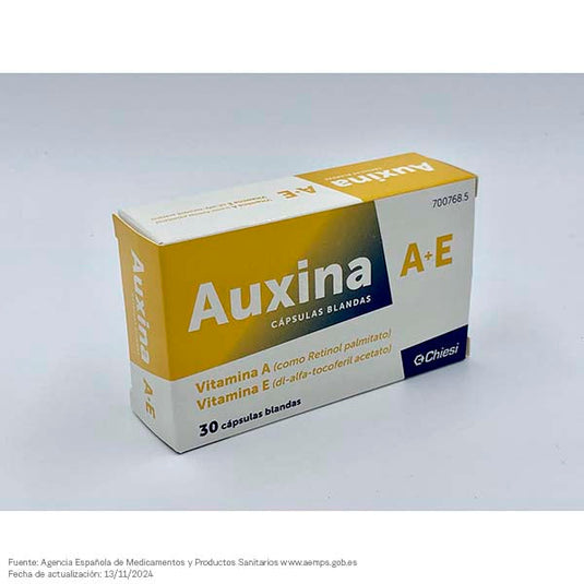 Auxina a+e 30 capsulas