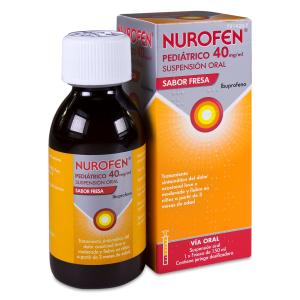 Nurofen pediatrico 40 mg/ml suspension oral 1 frasco 150 ml (sabor fresa)