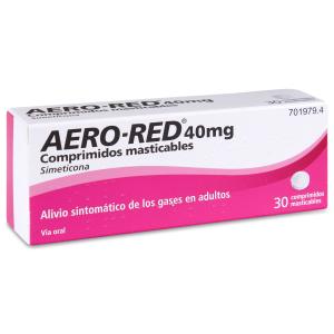 AERO RED 40 mg 30 COMPRIMIDOS MASTICABLES
