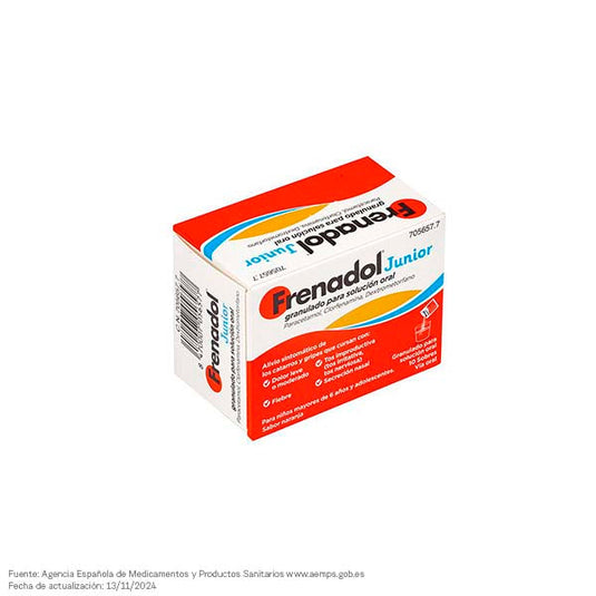 FRENADOL JUNIOR 10 SOBRES GRANULADO PARA SOLUCION ORAL