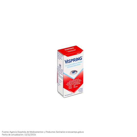 Vispring 0,5 mg/ml colirio en solucion 1 frasco 15 ml