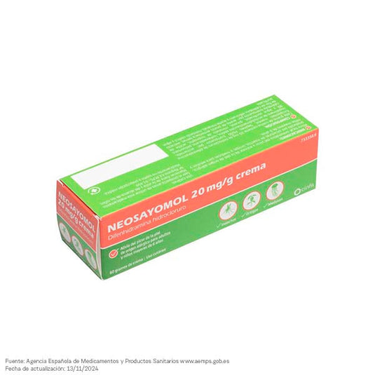 Neosayomol 20 mg/g crema 1 tubo 60 g