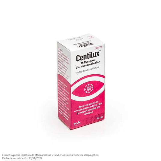 Centilux 0,25 mg/ml colirio en solucion 1 frasco 10 ml