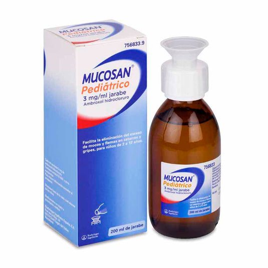 Mucosan pediatrico 3 mg/ml jarabe 1 frasco 200 ml