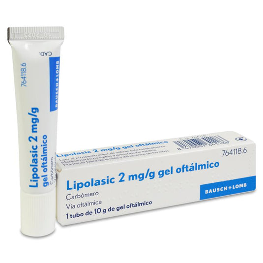 Lipolasic 2 mg/g gel oftalmico 1 tubo 10 g