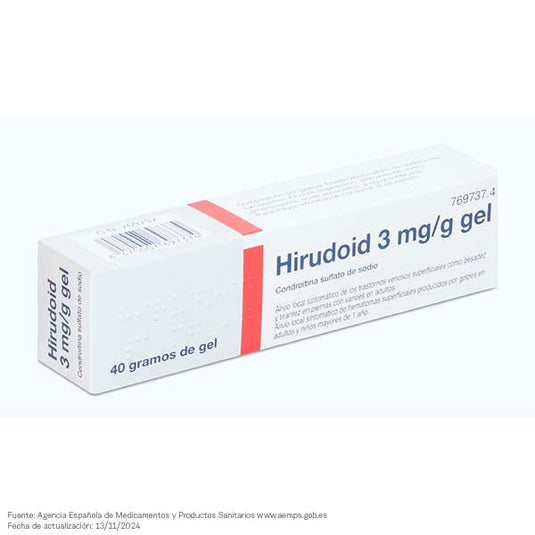 Hirudoid 3 mg/g gel cutaneo 1 tubo 40 g