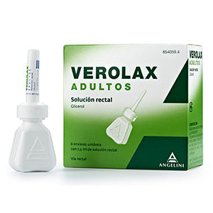 Verolax adultos 5,4 ml solucion rectal 6 enemas 7,5 ml