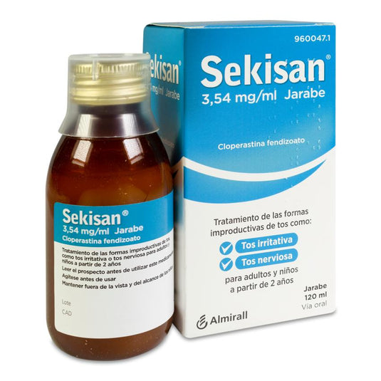 Sekisan 3,54 mg/ml jarabe 1 frasco 120 ml