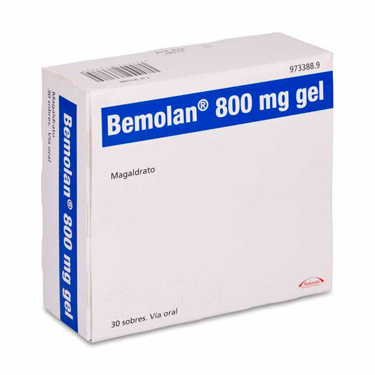 BEMOLAN 800 mg 30 SOBRES GEL ORAL