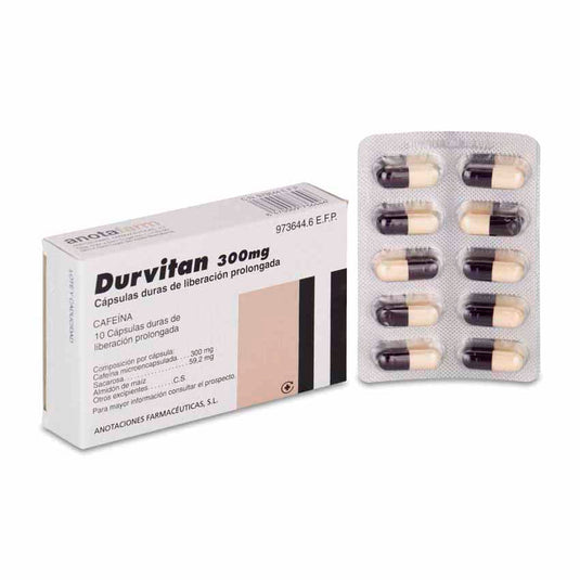 DURVITAN 300 mg 10 CAPSULAS LIBERACION PROLONGADA