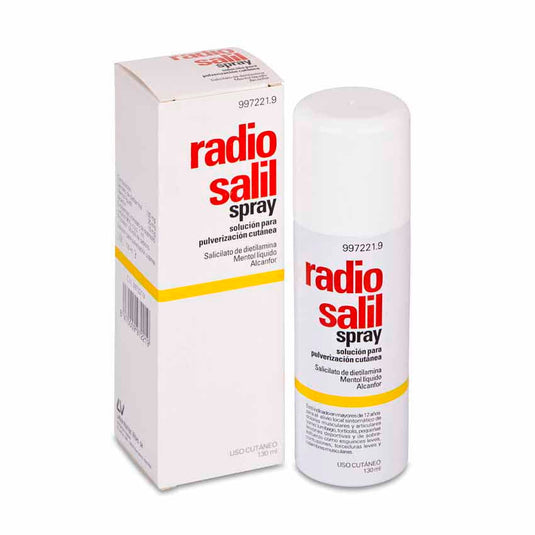 RADIO SALIL AEROSOL CUTANEO EN SOLUCION 1 ENVASE 130 ml