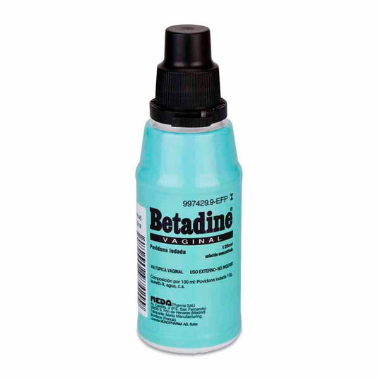 Betadine vaginal 100 mg/ml solucion vaginal 1 frasco 125 ml