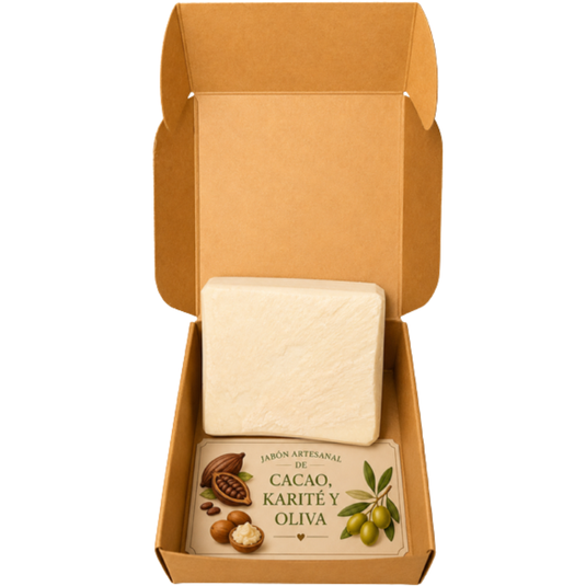 Jabón de CACAO, KARITÉ y OLIVA