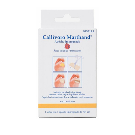 CALLIVORO MARTHAND 1 APOSITO IMPREGNADO 7 x 4 cm