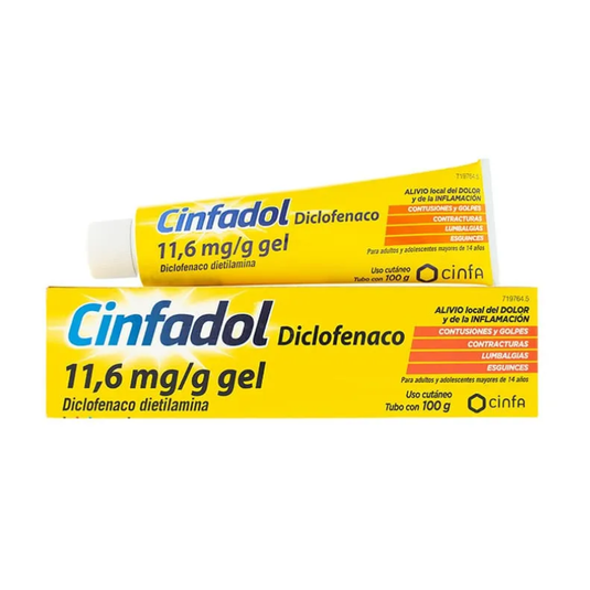 Cinfadol 11,6 mg/g Gel Cutaneo 1 Tubo 100 g