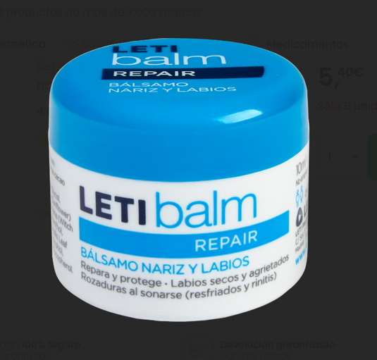 Letibalm Repair Bálsamo Nariz y Labios 10ml