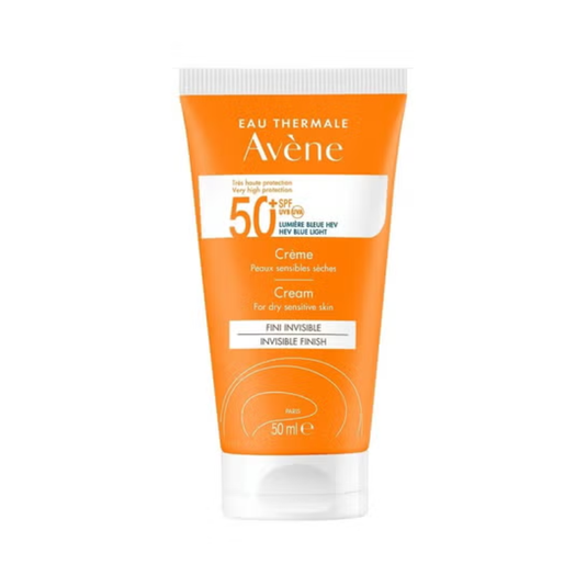 Avène Crema Solar Muy Alta Protección SPF50+ Piel Seca 50ml