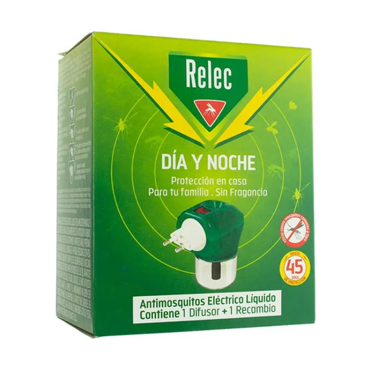 Relec Dia Y Noche Antimosquitos Electrico Liquido 1 Unidad