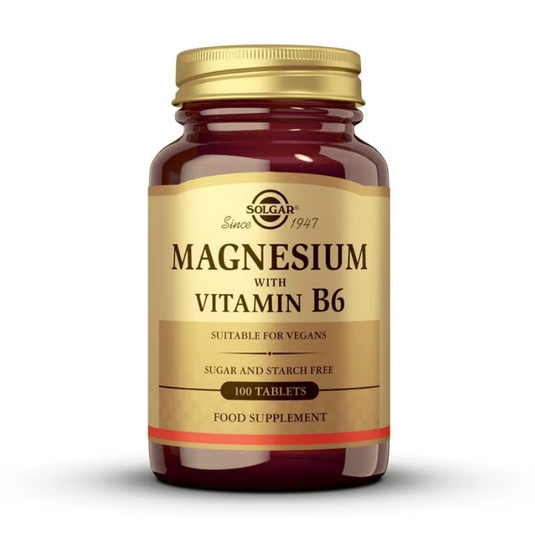 Solgar Magnesio con Vitamina B6 250 comprimidos