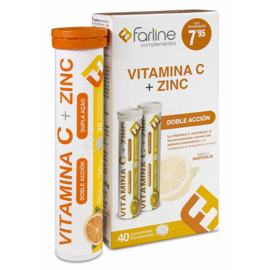 Farline duplo vitamina c 40u