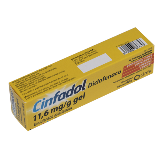 Cinfadol 11,6 mg/g Gel Cutaneo 1 Tubo 60 g