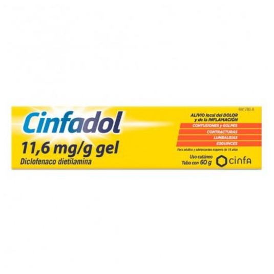 Cinfadol 11,6 mg/g Gel Cutaneo 1 Tubo 60 g