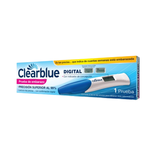 Test De Embarazo Digital Con Indicador De Semanas Clearblue 1 Unidad