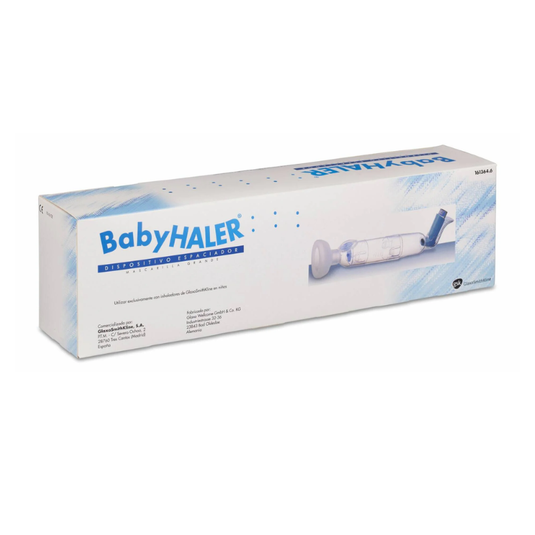 Babyhaler Dispositivo Espaciador Cámara De Inhalación Para Bebes Y Niños 1 Unidad