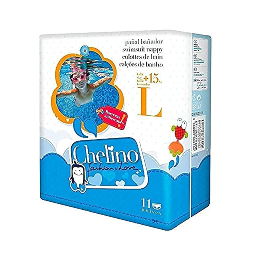 Chelino Fashion & Love Pañal Bañador Infantil Talla L >15 kg 11 Pañales