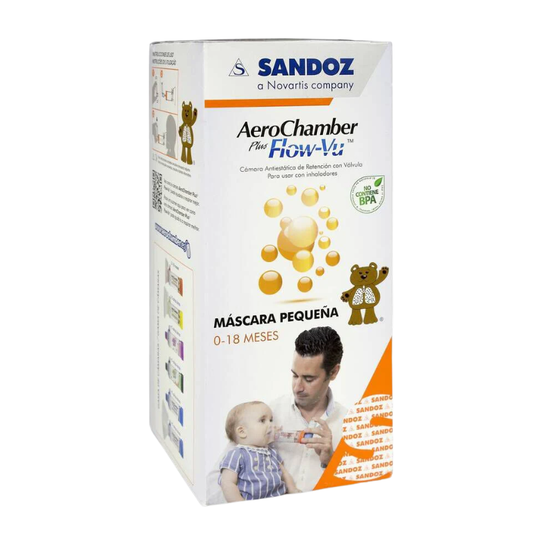 Aerochamber Plus Flow-vu Camara De Inhalacion Neonato 1 U