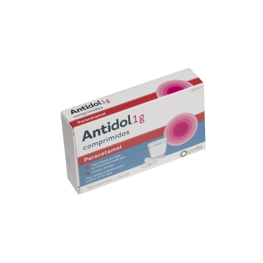 ANTIDOL 1 g 10 COMPRIMIDOS