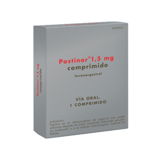 Postinor 1,5 mg 1 comprimido